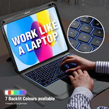 Fit for iPad 10th Generation Case with Keyboard (10.9