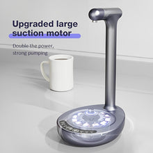 Beauenty Portable Desktop Water Dispenser for 2-5 Gallon Bottle,Electric Water Bottle Pump 6 Levels– USB Rechargeable,Portable& Safe,Ideal for Home,Office,and Outdoor Use