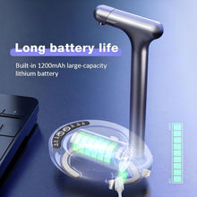 Beauenty Portable Desktop Water Dispenser for 2-5 Gallon Bottle,Electric Water Bottle Pump 6 Levels– USB Rechargeable,Portable& Safe,Ideal for Home,Office,and Outdoor Use