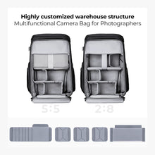 K&F Concept Alpha Air Backpack Dubai | 25L Magic Bin — 3 Colours [Photography Backpack]