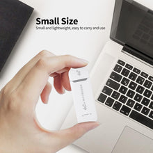 Eacam 4G LTE WiFi Modem 150Mbps Portable WiFi USB WiFi Dongle with WiFi Hotspot for Europea Asia and Africa Region(White)