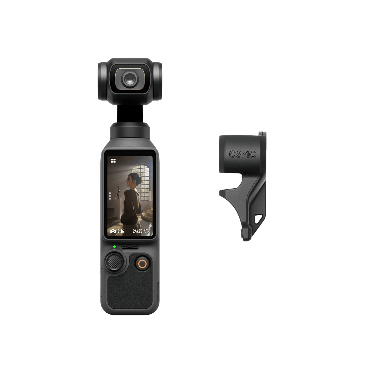 DJI Osmo Pocket 4 Standard Combo: pocket gimbal camera with accessory, product image