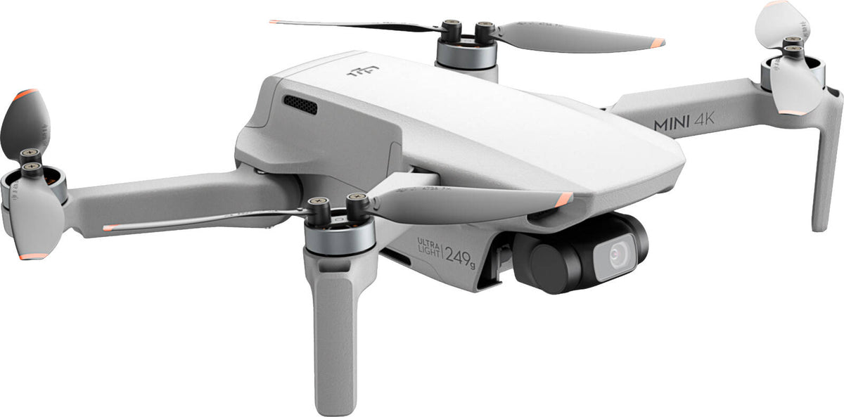 Dji Mini 4K, Drone with 4K UHD Camera for Adults, Under 249 g, 3-Axis Gimbal Stabilization, 10km Video Transmission, Auto Return, Wind Resistance, 1 Battery for 31-Min Max Flight Time, Intelligent Flight
