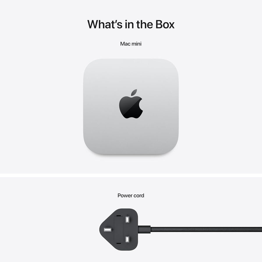 Apple 2024 Mac mini (Apple M4 chip with 10-core cpu and 10-core gpu, 16GB Unified Memory, 512GB) - Silver