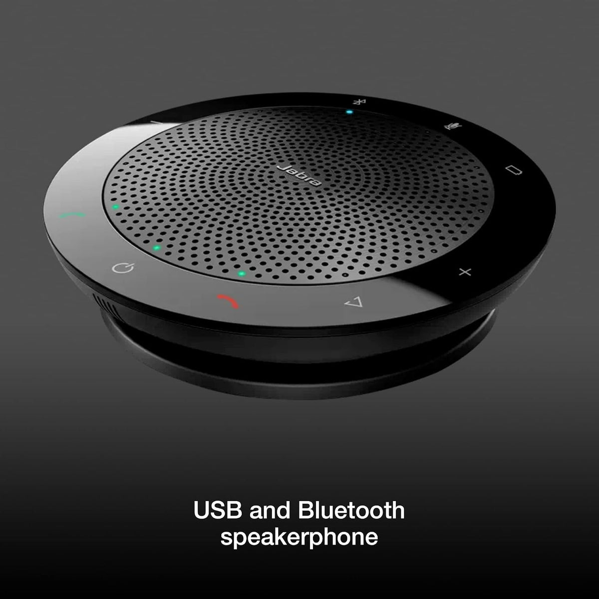 Global Teck Worldwide Jabra 510 Speak Bluetooth Speakerphone- PC, MAC, Tablet, Smartphone Compatible, MS Teams Skype Version 7510-109 - Microfiber Cloth