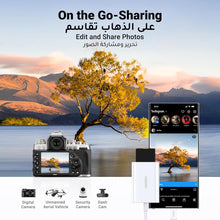 UGREEN SD Card Reader for iPhone 16/iPhone 15, 2-in-1 USB C Memory Card Adapter, 10x Faster Transfer Speed to 170MB/s, Micro SD Reader for MacBook M1, M2, iPad, Samsung, Huawei, Dell, XPS, White