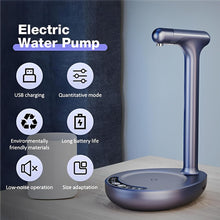 Beauenty Portable Desktop Water Dispenser for 2-5 Gallon Bottle,Electric Water Bottle Pump 6 Levels– USB Rechargeable,Portable& Safe,Ideal for Home,Office,and Outdoor Use