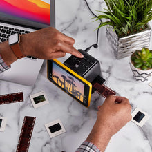 KODAK RODFS70 Kodak Slide And Scan Digital Film Scanner 7 Inches Max - Large 7 Inches LCD Screen, Convert Color and B and W Negatives and Slides 35 mm, High Resolution 22 MP JPEGs,Black