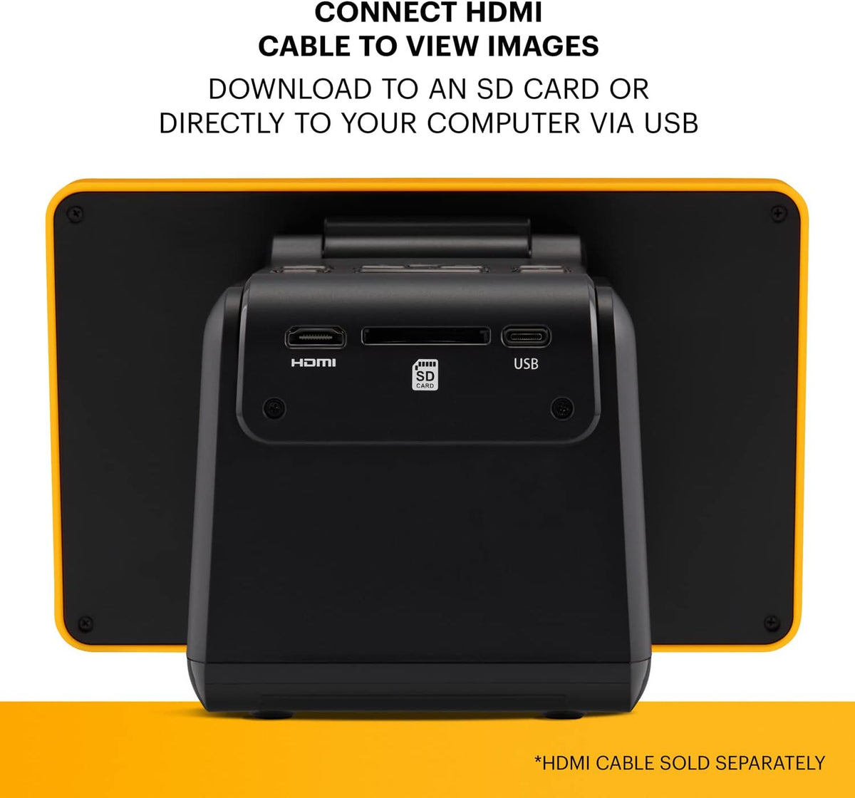 KODAK RODFS70 Kodak Slide And Scan Digital Film Scanner 7 Inches Max - Large 7 Inches LCD Screen, Convert Color and B and W Negatives and Slides 35 mm, High Resolution 22 MP JPEGs,Black