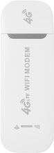 Eacam 4G LTE WiFi Modem 150Mbps Portable WiFi USB WiFi Dongle with WiFi Hotspot for Europea Asia and Africa Region(White)