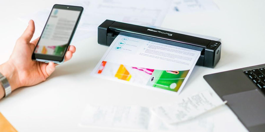IRIScan Anywhere 6 WiFi Mobile Document Scanner Simplex