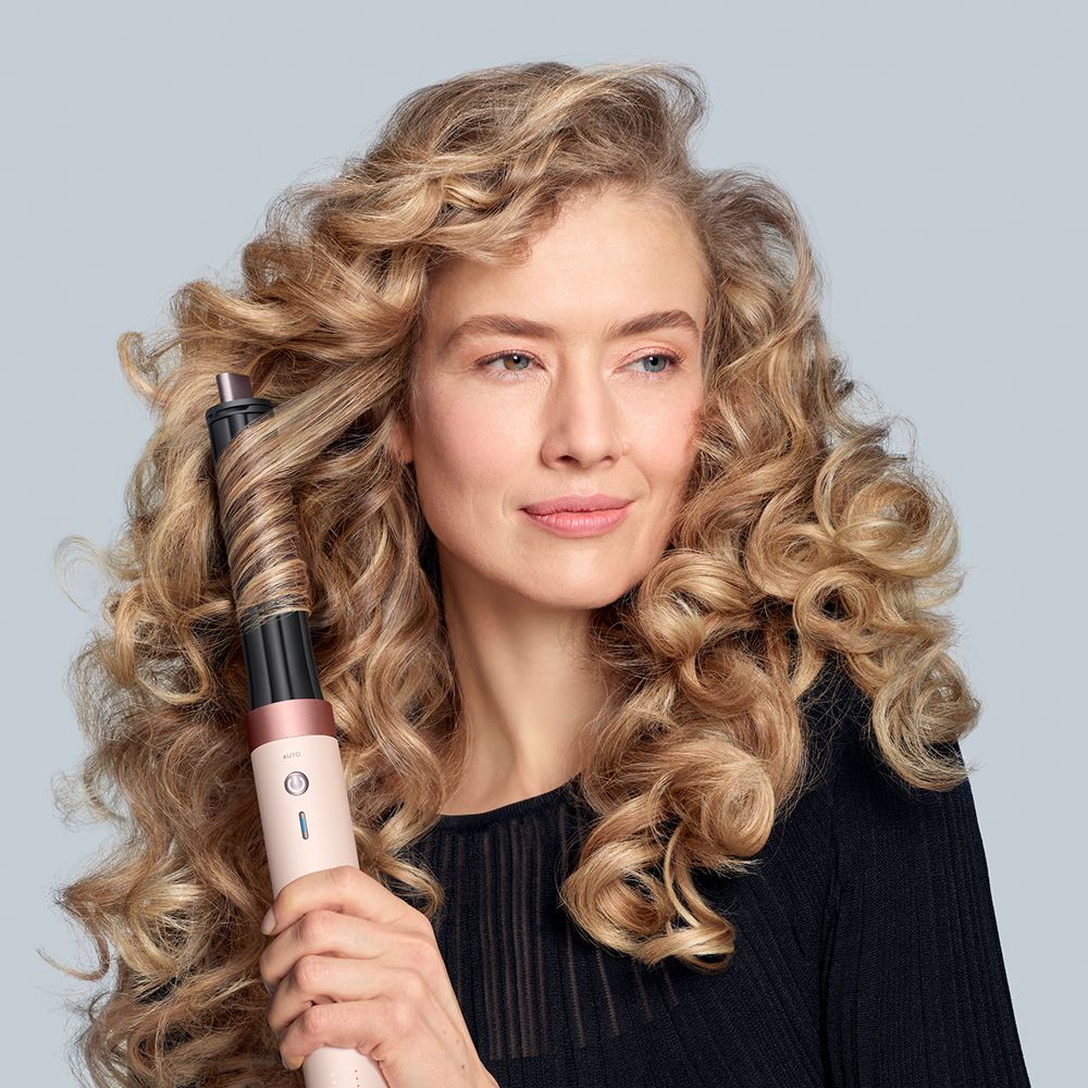 Dyson Airwrap Co-anda2x Multi-Styler and Dryer Straight+Wavy (Ceramic Pink - International Version) - Open Box (100% Fully Working)