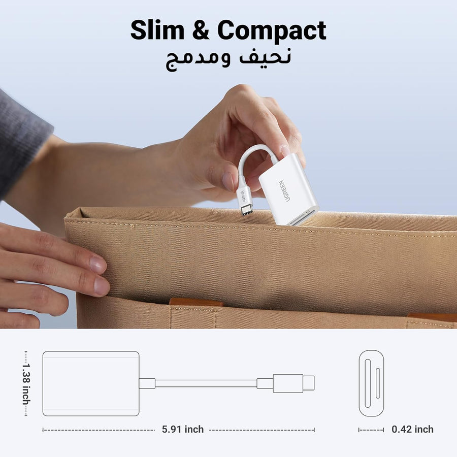 UGREEN SD Card Reader for iPhone 16/iPhone 15