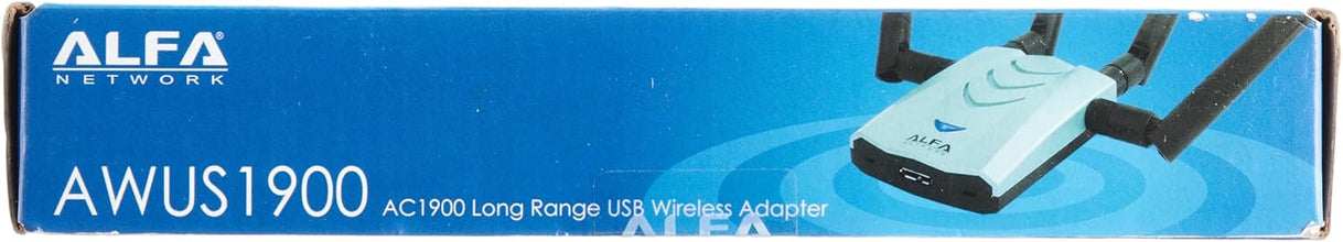 ALFA Network AC1900 WiFi Adapter - 1900 Mbps 802.11ac Long-Range Dual Band USB 3.0 Wi-Fi w/4x 5dBi External Dual-Band Antennas