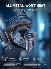 UGREEN PD 24W Car Charger Fast Charging Dual USB Phone Plug Adapter Car Charger Type C Compatible with iPhone 16 Pro Max/16 Pro/15/14/13x/12/11, iPad, Samsung S25/S24, Huawei Mate60,etc