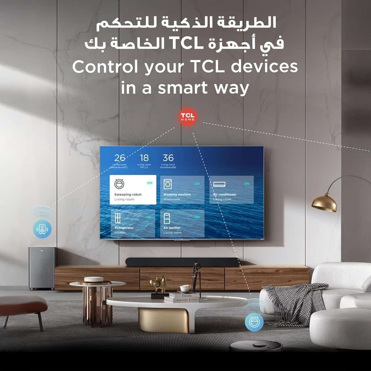 TCL Television 75 Inch Smart TV 4K QD-Mini LED Colorful Quantum Crystal HDR 10+ Gaming Google TV, 144Hz Native Refresh Rate, ONKYO 2.1 Hi-Fi, Dolby Atmos, AI Mode, Game Master-75Q6C (2025 Model)