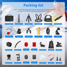 NEEWER 50 In 1 Action 5 Camera Accessory Kit, Compatible with GoPro Hero 13, 12, 11, DJI OSMO 4, 3, 2, Insta360 X4, X3 with GP-10 Action Camera Pole Mount | 10085441