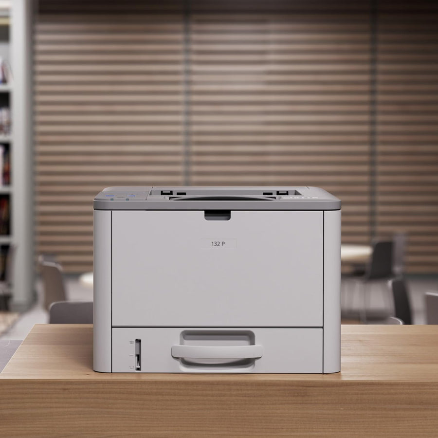 RICOH 132 P Compact Black & White Duplex Laser Printer 34PPM