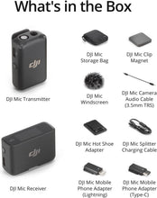 DJI Mic (1 TX + 1 RX), Wireless Lavalier Microphone, 250m (820 ft.) Range, 14 Hour Recording, Wireless Mic for PC, iPhone, Cameras, Vlogs, Live Stream, UAE Version with Official Warranty Support