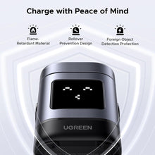 UGREEN 15W Uno Wireless Charger, Qi2 Certified MagSafe Charging, Fast Magnetic Phone Stand, 2-in-1 Foldable Wireless Charger Station Compatible with iPhone 16/15/14/13/12 Series, AirPods 4/3/2/Pro 2