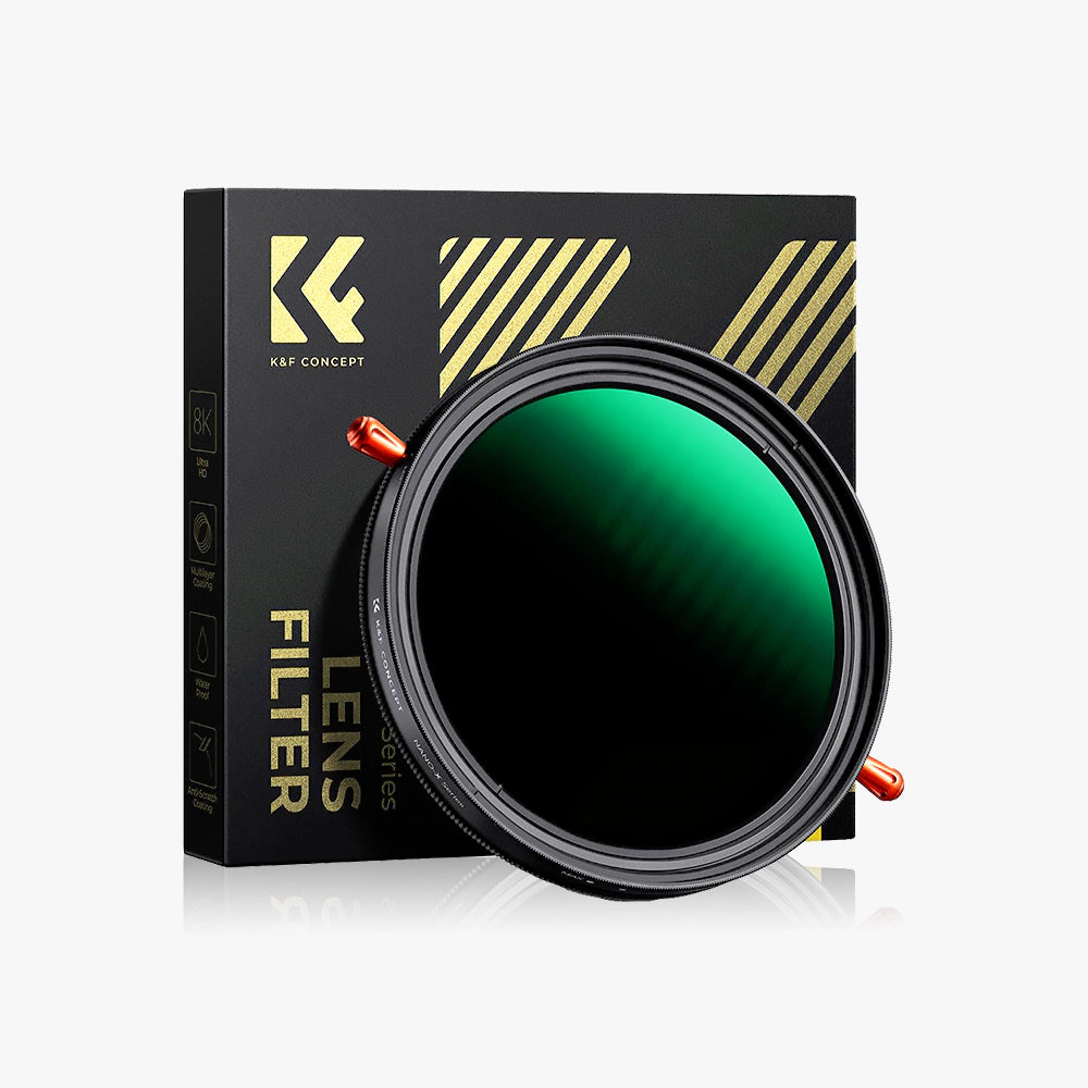 K&F Concept ND CPL Filter 77mm Dubai | Variable ND2-ND32 + Polariser 2-in-1 [ND and CPL Filter 2-in-1 — 77mm]