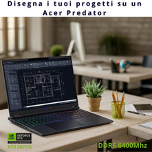 Acer Predator Helios Neo 16 AI Pc Gaming, Notebook Gaming Ultra 9 275HX, 32GB RAM DDR5, SSD 1TB PCIe, Display 16