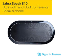Jabra Speak 810 MS Wireless Bluetooth Speakerphone - Portable Conference Speaker with Superior Audio for Larger Conference Calls, Quick Set-Up - Certified for Microsoft Teams