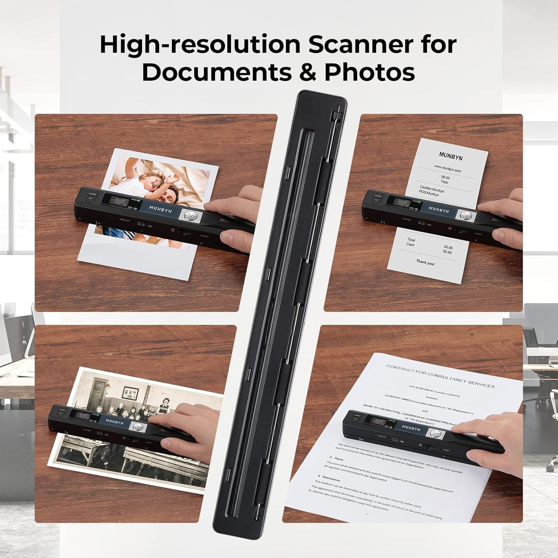 MUNBYN Portable Scanner