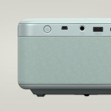 Epson EF-21 Mini Smart Laser Projector, Full HD, 1000 Lumens, 150 Inch Display with HDR, Google TV, Dolby Atmos Sound, Gaming & Home Cinema – Green