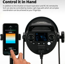 Godox SL150III SL150WIII LED Video Lamp 160W Bowens Mount Daylight Balance Wireless X System 5600K 2.4G CRI96 Photographic Interview Support App Control