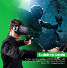 Neewer 10x20 ft/3x6 Meters Photography Backdrop Background, Green Chromakey Muslin Background Screen for Photo Video Studio, Zoom, YouTube, Gaming (Background Only) | 10083673