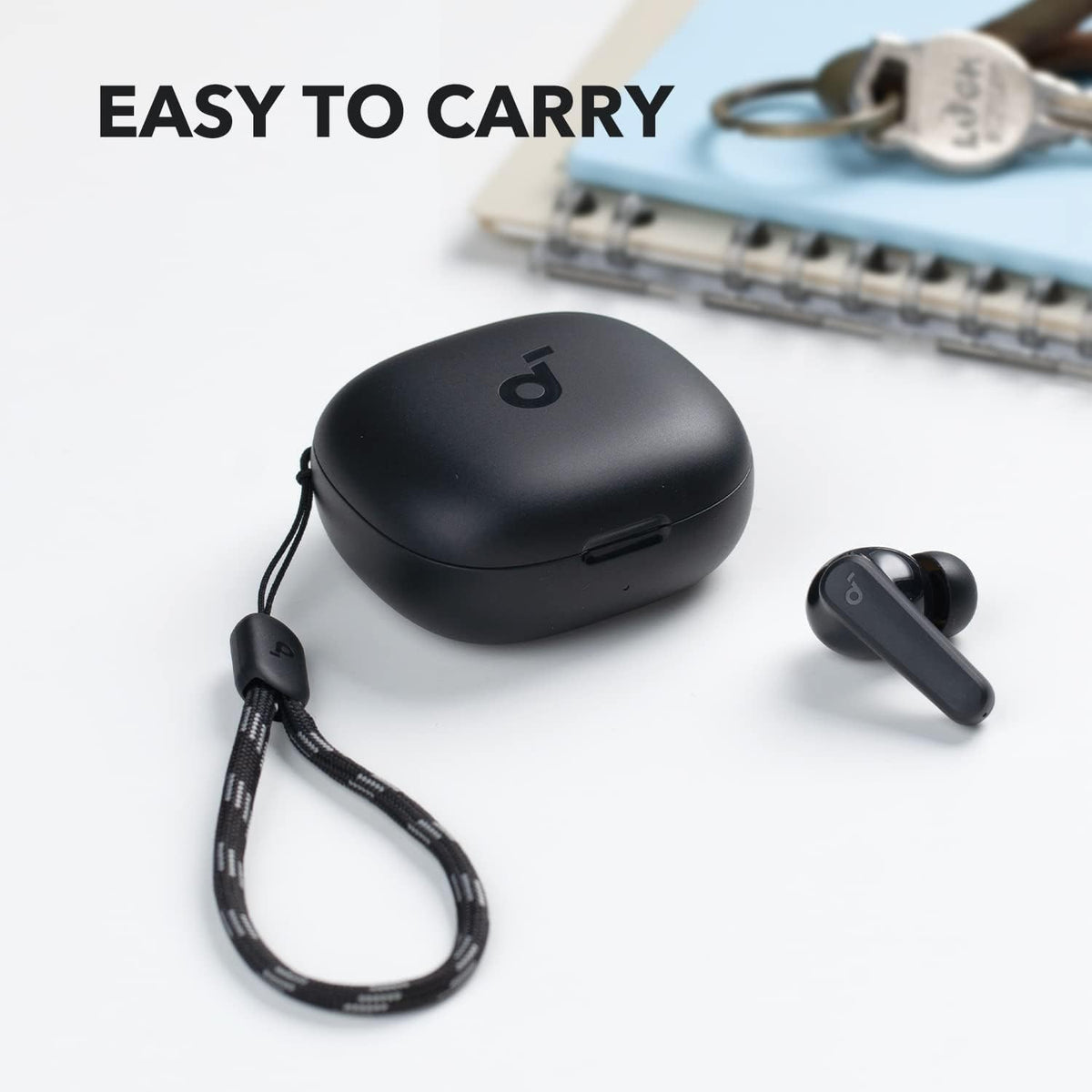 soundcore Anker P20i Bluetooth Earphones, 10mm Drivers with Big Bass True Wireless Earbuds, Bluetooth 5.3, 30H Playtime, IPX5, 2 Mics for AI Clear Calls, 22 Preset EQs, Customization via App