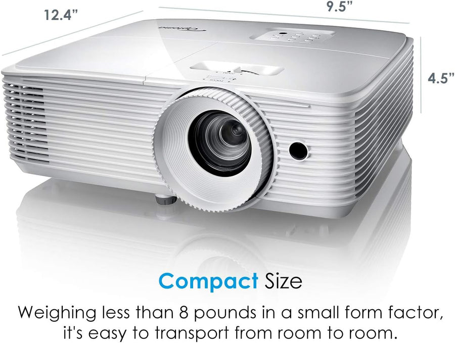 Optoma EH412 1080P HDR DLP Professional Projector