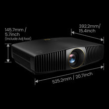 BenQ W5800 4K HDR Laser Home Theater Projector | 2600lm | 100% DCI-P3 & 100% Rec.709 | Factory Calibration Delta E <1 | 2D Lens Shift | 1.6x Zoom | Motorized Lens | Support HDR10+, HDR10, HLG