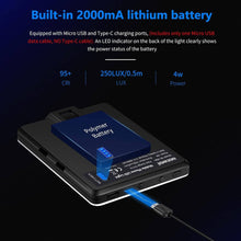 NEEWER LED Selfie Light with Front & Back Phone Clip, High Power 60 LED 2000mAh Rechargeable CRI 95+, 3 Light Modes, for Phone/Tablet/Laptop, Zoom Call TikTok Video Fill Light | AWP012549