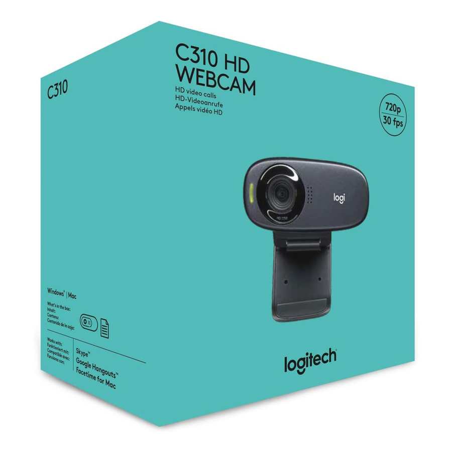 Logitech C310 Hd Webcam
