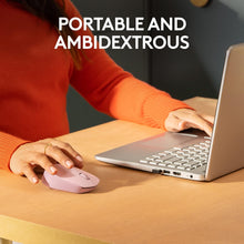 Logitech M171 Wireless Mouse for PC, Mac, Laptop, 2.4 GHz with USB Mini Receiver, Optical Tracking, 12-Months Battery Life, Ambidextrous - Rose