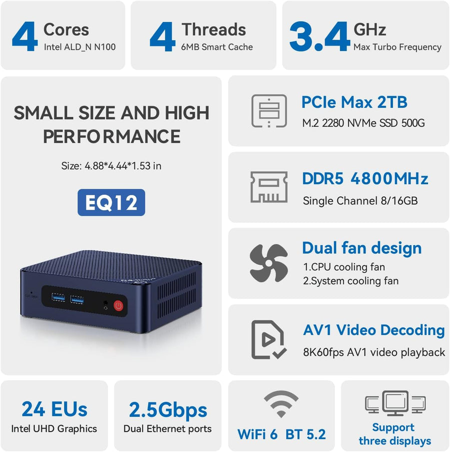 Beelink EQ12 Mini PC