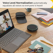 Jabra Speak2 55 Wireless Bluetooth Speakerphone - Portable Speaker with 4 Noise-Cancelling Mics, 50mm Full-Range Speakers & Wideband Audio - Certified Microsoft Teams Speaker - Dark Grey