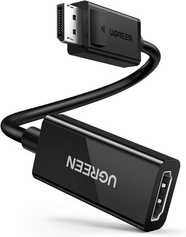 UGREEN DisplayPort to HDMI Adapter 4K 60Hz Male to Female DP to HDMI Converter Video Display Cord for HDTV Monitor Projector Computer