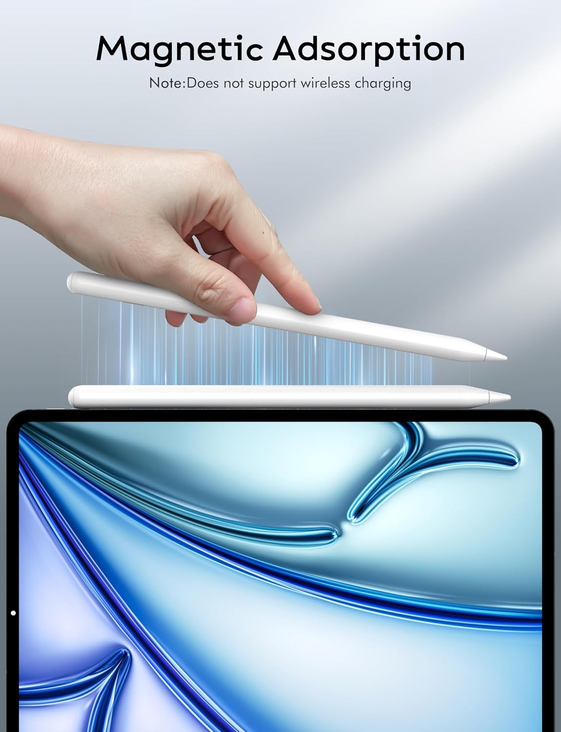 iPad Pencil 9th&10th Generation, 10 Mins Fast Charge Stylus Pen for Apple Pencil 1st/2nd iPad 6/7/8/9/10, iPad Pro 11" and 12.9", iPad Air 3/4/5, iPad mini 5/6 with Palm Rejection, Tilt Sensitivity