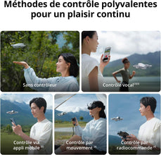 DJI Neo Fly More Combo, 4K UHD Camera Drone, 135g, AI Subject Tracking, QuickShots, Stabilized Video, RC-N3 & 3 Batteries for 60 Flights, MOIAT Certified - UAE Version with Official Warranty Support