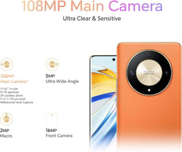 HONOR X9b 5G Emerald Green, 12GB RAM + 256GB ROM, Dual Sim, 120Hz Curved AMOLED Display, 5800 mAh Battery, 108MP Triple Camera, 4nm Snapdragon 6 Gen 1 Chipset, Android 13