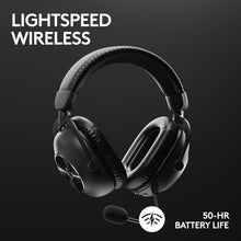 Logitech G PRO X SUPERLIGHT 2 LIGHTSPEED Wireless Gaming Mouse, USB-C Charging, Black + G PRO X 2 LIGHTSPEED Wireless Gaming Headset, Black
