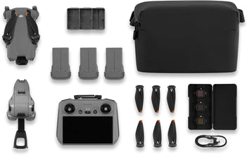 DJI Mini 5 Pro Fly More Combo, DJI RC 2, 1-Inch CMOS, Omnidirectional Obstacle Sensing, ActiveTrack 360°, 225° Gimbal Rotation, 3 Batteries