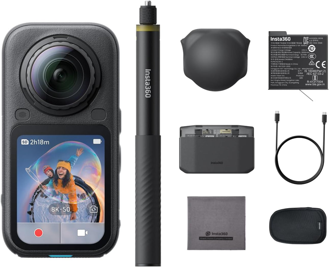 Insta360 X6 Essentials Bundle Black