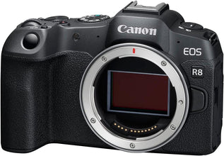 Canon EOS R8|24.2MP Full-Frame Mirrorless Camera|Body Only|Upto 40fps Continuously|Dual Pixel CMOS AF II|4K upto 60p|Vari-angle Screen|Bluetooth & WiFi