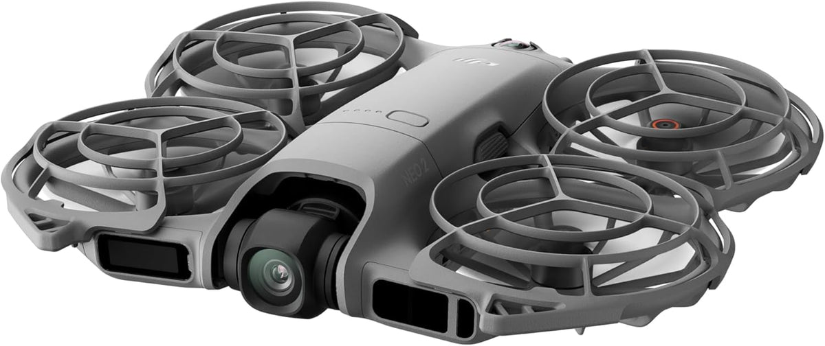DJI Neo Fly More Combo, 4K UHD Camera Drone, 135g, AI Subject Tracking, QuickShots, Stabilized Video, RC-N3 & 3 Batteries for 60 Flights,