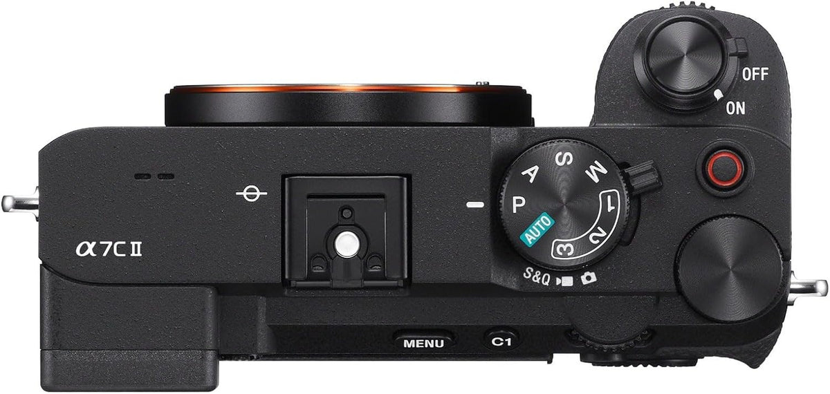 Sony Alpha 7CⅡ ILCE-7CM2 Black | Versatile Compact Full-frame Camera, Body Only, Black