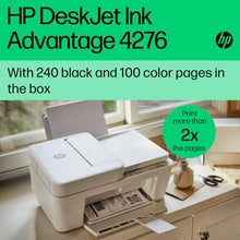 HP DeskJet Ink Advantage 4276 Wireless, Print, Scan, Copy, All-in-One Printer - [60K49C]